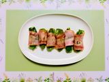 簡単今日の夕飯ピーマンのベーコン巻き副菜