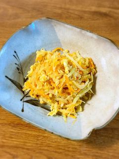 大根とにんじんの玉子きんぴら-レシピのメイン写真