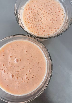 【スムージー】滑らか⭐︎人参豆腐ヨーグルト-レシピのメイン写真
