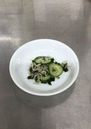 きゅうりとじゃこの酢の物-レシピのメイン写真