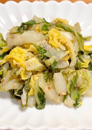 簡単！やみつき！白菜の胡麻和え-レシピのメイン写真