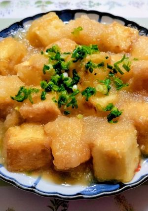 節約今夜のおかず夕飯簡単時短厚揚げみぞれ煮-レシピのメイン写真