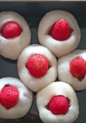 甘酒入りあんこのいちご大福🍓-レシピのメイン写真