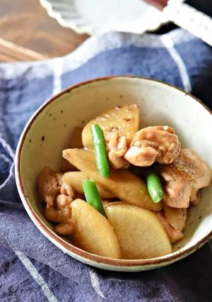 鶏ごぼうと大根のこってり煮【作り置き】-レシピのメイン写真