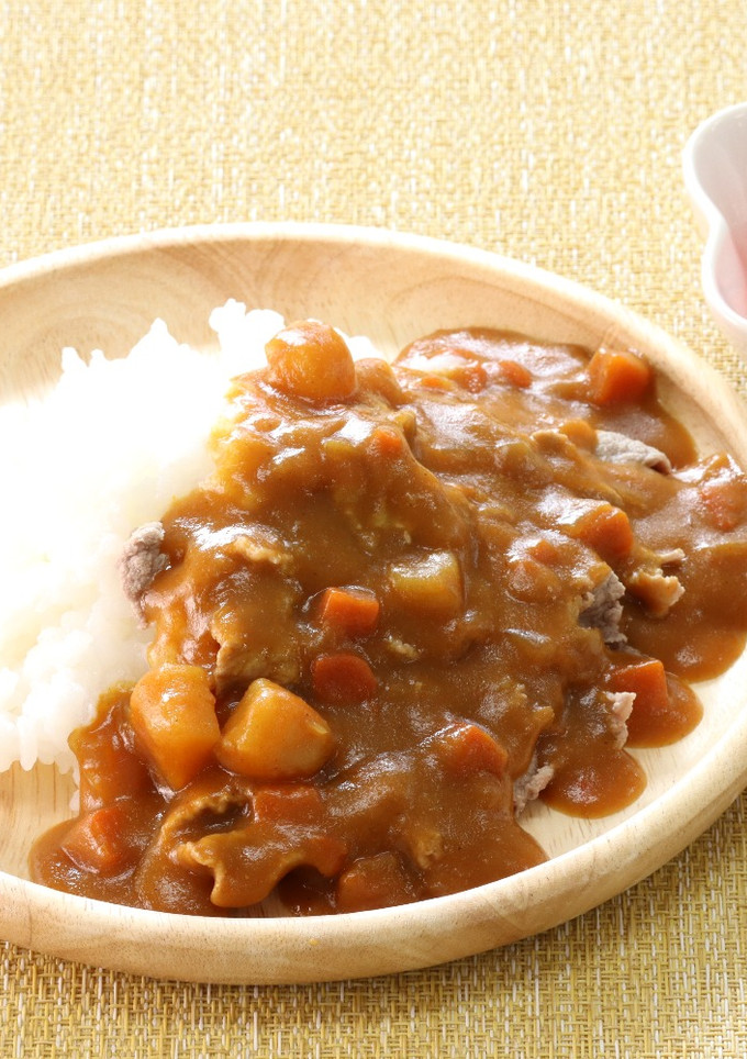 介護食　ビーフカレー　お肉増し-レシピのメイン写真