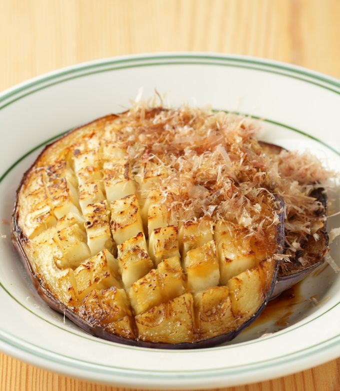 大きい丸ナスdeごちそうなすステーキ-レシピのメイン写真