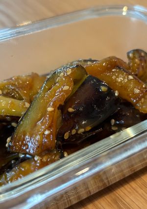 祖母の味！トロッと茄子の甘味噌炒め-レシピのメイン写真