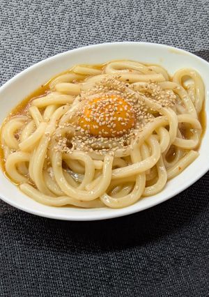 レンジで！食欲増進♡油そば風冷凍うどん-レシピのメイン写真
