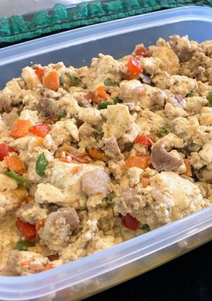 カラフル炒り豆腐-レシピのメイン写真