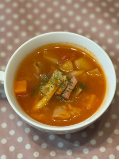 塩麹で⭐︎ミネストローネ-レシピのメイン写真