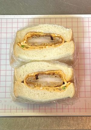 親子丼風🐥だし巻きチキン卵サンド-レシピのメイン写真