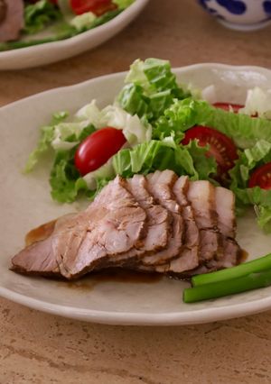 しっとりやわらか♪豚肉の烏龍茶煮-レシピのメイン写真