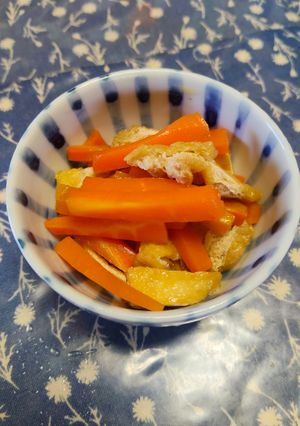 にんじんと油揚げの煮びたし🥕-レシピのメイン写真