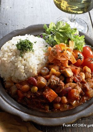 新感覚★ゴロゴロ野菜のメキシカンライス-レシピのメイン写真