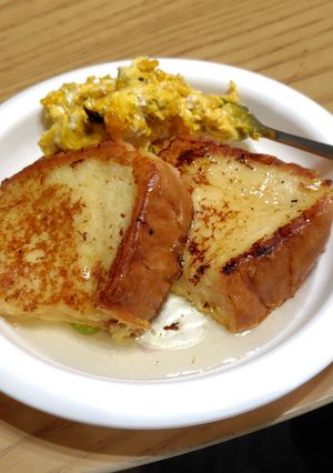 食パンでふわとろ☆フレンチトースト-レシピのメイン写真