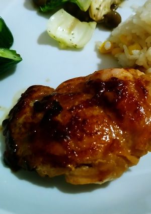 鶏モモ肉の浅漬けの素漬け焼き-レシピのメイン写真