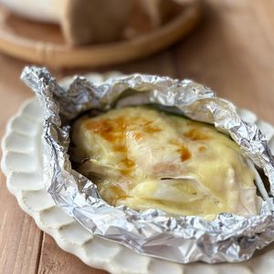 簡単！鶏ささみとエリンギのチーズホイル焼き