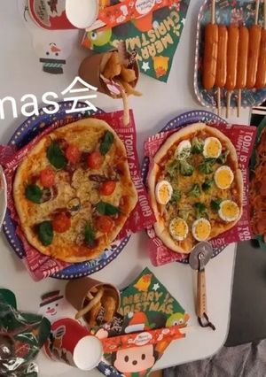 クリスマスパーティー-レシピのメイン写真