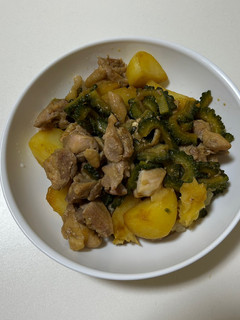 鶏肉とゴーヤのオイスターソース炒め-レシピのメイン写真