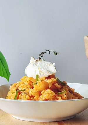 シャキシャキ韓国焼き飯風☆お弁当-レシピのメイン写真