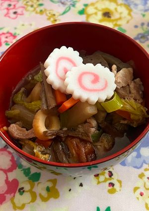新潟県上越地区のお雑煮-レシピのメイン写真