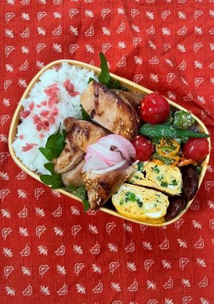 鶏肉照焼き弁当-レシピのメイン写真