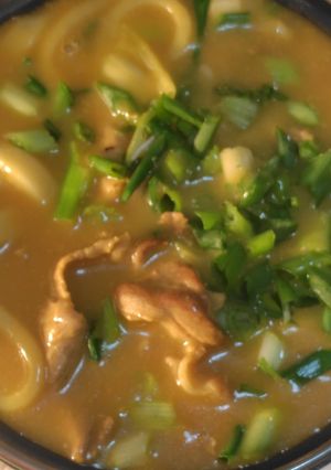 奈良のびっくりうどん風カレーうどん-レシピのメイン写真