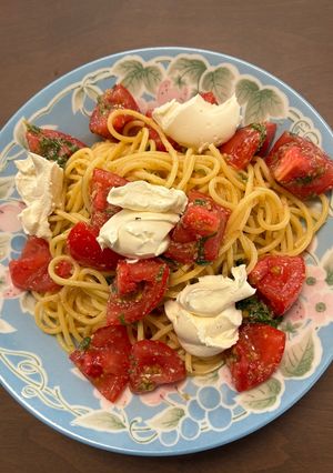 簡単冷製パスタ-レシピのメイン写真