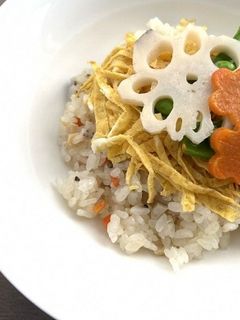 春の五目ちらし寿司-レシピのメイン写真