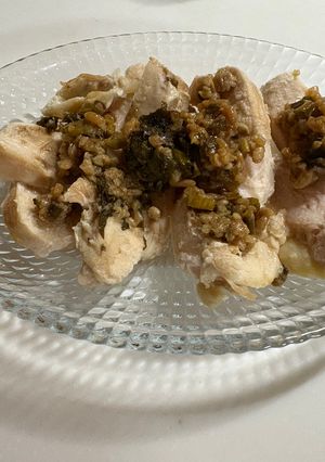 鶏むね肉の薬味麹かけ-レシピのメイン写真