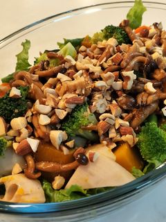 きのこドレッシングの温野菜サラダ QC-レシピのメイン写真