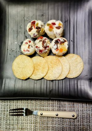 ヨウサマの減塩ドライフルーツのチーズ巻き-レシピのメイン写真