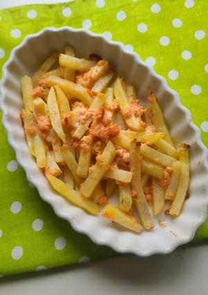 【使いきり】冷凍ポテトの鮭マヨ焼き-レシピのメイン写真