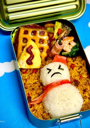 今日も大雪 DK弁当-レシピのメイン写真