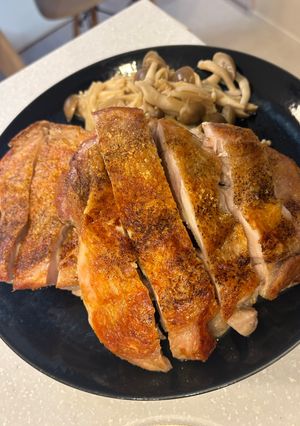 皮パリパリ！チキンステーキ🐓-レシピのメイン写真