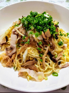 ランチに!白菜と豚バラの塩焼きそば-レシピのメイン写真