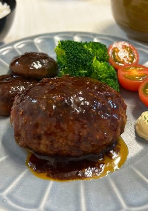 チーズインハンバーグ-レシピのメイン写真