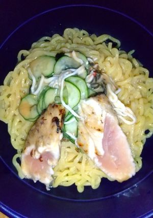 #これが私の夏麺刺身サラダざるラーメン-レシピのメイン写真