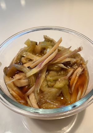 焼きナスのおひたし-レシピのメイン写真