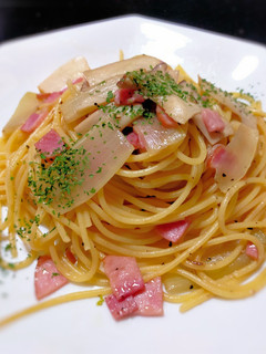 山ウドとハムのパスタ-レシピのメイン写真
