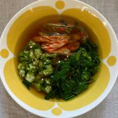 รูปของ つるっと冷やし！ネバとろピリ辛スープ