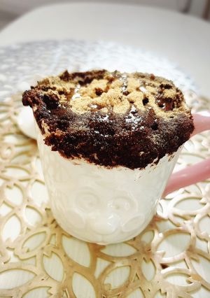 罪悪感ゼロ♪おからのココアマグケーキ♡-レシピのメイン写真