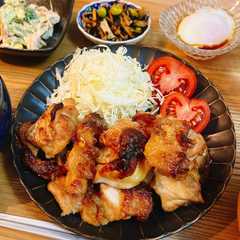 รูปของ ご飯がすすむ🐾オーブンで揚げない唐揚げ