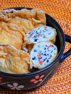 油揚げのジューシー肉詰め甘辛煮-レシピのメイン写真