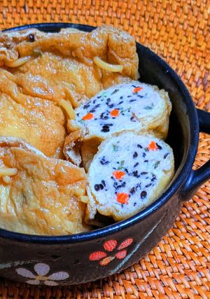 油揚げのジューシー肉詰め甘辛煮-レシピのメイン写真