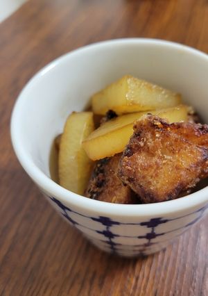 揚げぶり大根/七尾給食-レシピのメイン写真