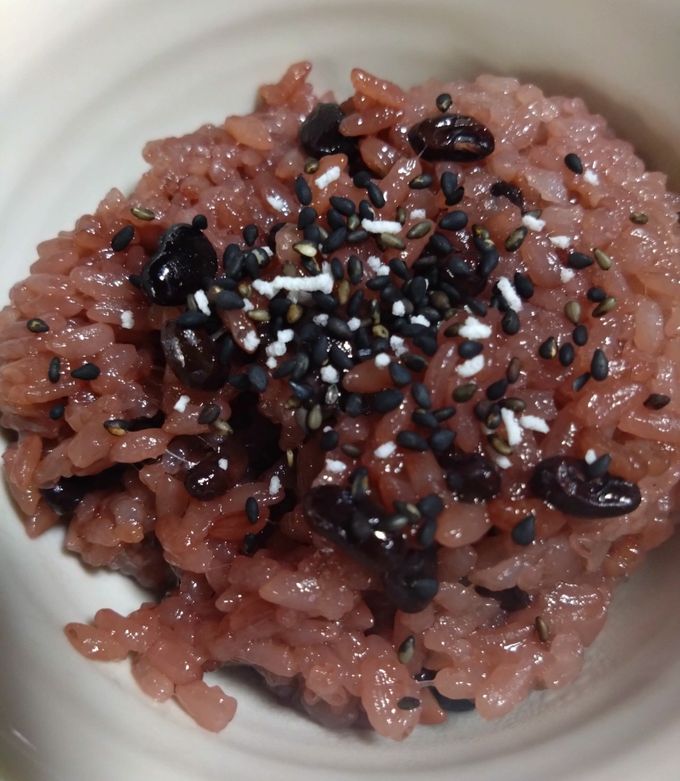 ウチの赤飯（秋田の甘い赤飯） by えくぼ。 【クックパッド】 簡単