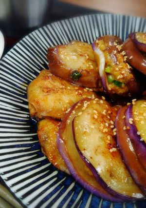 ＊とろとろナスと豚挽き肉の挟み焼き＊-レシピのメイン写真