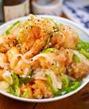 夏のさぱうま～💗鶏のねぎだく南蛮酢和え🤩