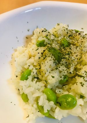 枝豆のシンプル塩チャーハン-レシピのメイン写真